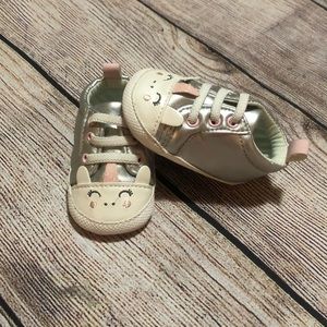 Newborn unicorn sneakers